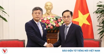 Bộ trưởng Ngoại giao Lê Hoài Trung tiếp Đại sứ Ấn Độ tại Việt Nam