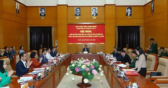 Bộ trưởng Quốc phòng làm trưởng đoàn kiểm tra Ban thường vụ Tỉnh ủy Lai Châu