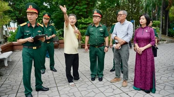 Bộ Tư lệnh Thành phố Hồ Chí Minh khảo sát thực địa quy tập hài cốt liệt sĩ tại công viên Lê Thị Riêng