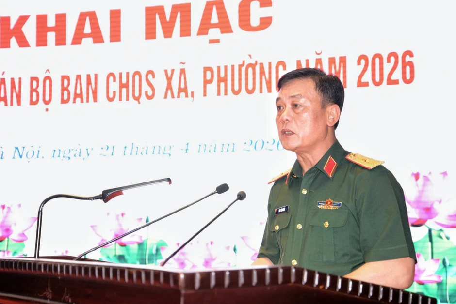 Bộ Tư lệnh Thủ đô Hà Nội khai mạc tập huấn cán bộ Ban Chỉ huy quân sự xã, phường năm 2026 Bộ Tư lệnh Thủ đô Hà Nội khai mạc tập huấn cán bộ Ban Chỉ huy quân sự xã, phường năm 2026