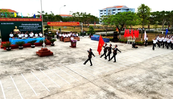 Bộ Tư lệnh Vùng Cảnh sát biển 3 ra quân huấn luyện năm 2026 Bộ Tư lệnh Vùng Cảnh sát biển 3 ra quân huấn luyện năm 2026
