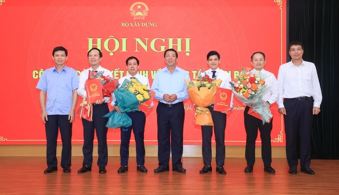 Bộ Xây dựng điều động, bổ nhiệm nhiều nhân sự Bộ Xây dựng điều động, bổ nhiệm nhiều nhân sự
