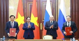 Bước tiến quan trọng trong hợp tác Việt Nam - Nga