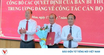 Cà Mau: Ban Bí thư chỉ định 9 nhân sự tham gia Ban Chấp hành Đảng bộ tỉnh