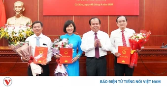Cà Mau bổ nhiệm 3 phó giám đốc sở