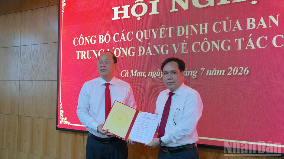 Cà Mau chỉ định thêm nhân sự mới vào Ban Chấp hành Đảng bộ nhiệm kỳ 2025-2030