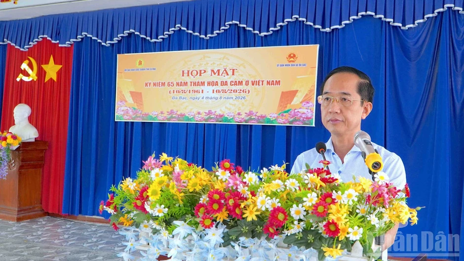 Cà Mau chung tay xoa dịu nỗi đau da cam Cà Mau chung tay xoa dịu nỗi đau da cam