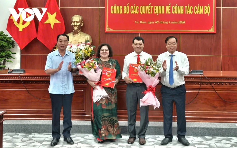 Cà Mau điều động, bổ nhiệm nhiều cán bộ Cà Mau điều động, bổ nhiệm nhiều cán bộ