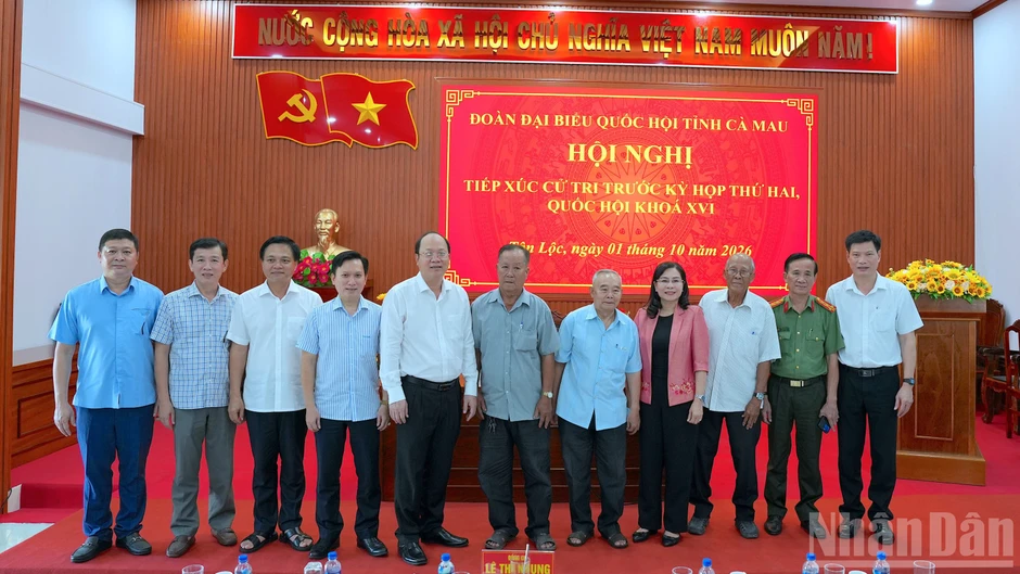 Cà Mau lắng nghe nhịp cầu nguyện vọng giữa cử tri và Quốc hội Cà Mau lắng nghe nhịp cầu nguyện vọng giữa cử tri và Quốc hội