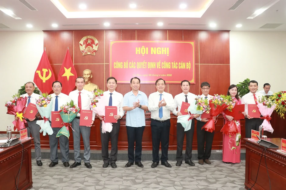 Cà Mau: Luân chuyển, điều động bổ nhiệm nhiều cán bộ chủ chốt Cà Mau: Luân chuyển, điều động bổ nhiệm nhiều cán bộ chủ chốt