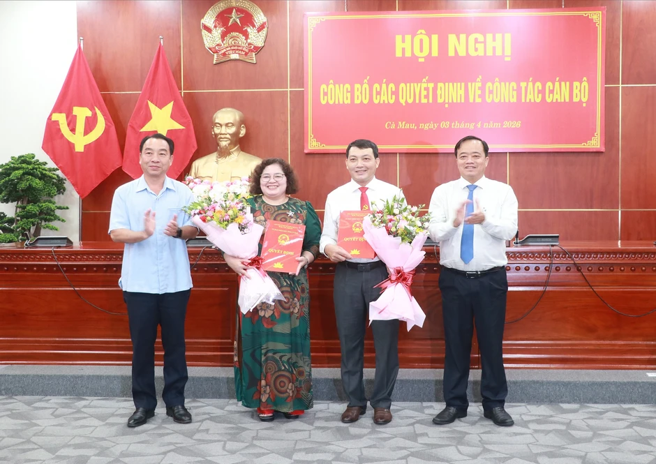 Cà Mau: Luân chuyển, điều động bổ nhiệm nhiều cán bộ chủ chốt Cà Mau: Luân chuyển, điều động bổ nhiệm nhiều cán bộ chủ chốt