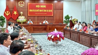 Cà Mau luân chuyển, điều động nhân sự chủ chốt sau bầu cử