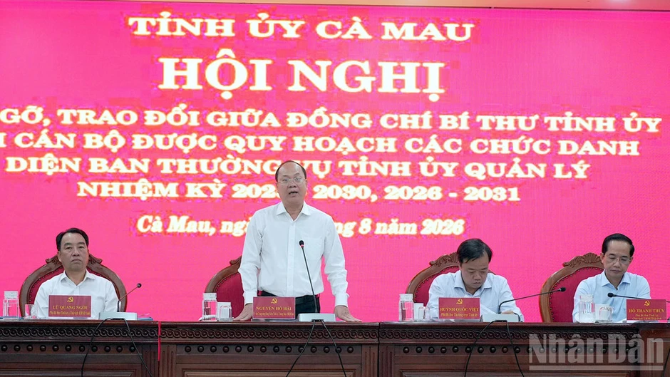 Cà Mau quy hoạch cán bộ, tạo môi trường để rèn luyện Cà Mau quy hoạch cán bộ, tạo môi trường để rèn luyện