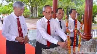 Cà Mau trọn vẹn nghĩa tình tri ân những người con ưu tú