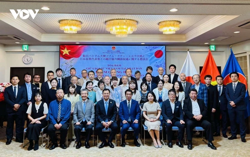 Các giới của Nhật Bản quan tâm sâu sắc tới việc thúc đẩy hợp tác với Việt Nam Các giới của Nhật Bản quan tâm sâu sắc tới việc thúc đẩy hợp tác với Việt Nam