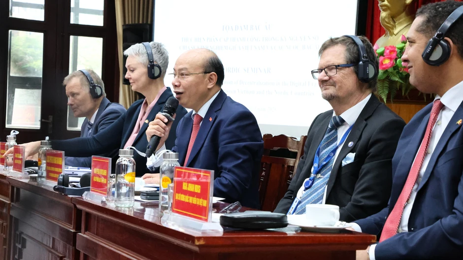 Các nước Bắc Âu chia sẻ kinh nghiệm phân cấp trong kỷ nguyên số Các nước Bắc Âu chia sẻ kinh nghiệm phân cấp trong kỷ nguyên số