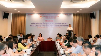 Các phong trào chăm lo cần đem lại hiệu quả thiết thực, mang lại giá trị thụ hưởng cho người dân