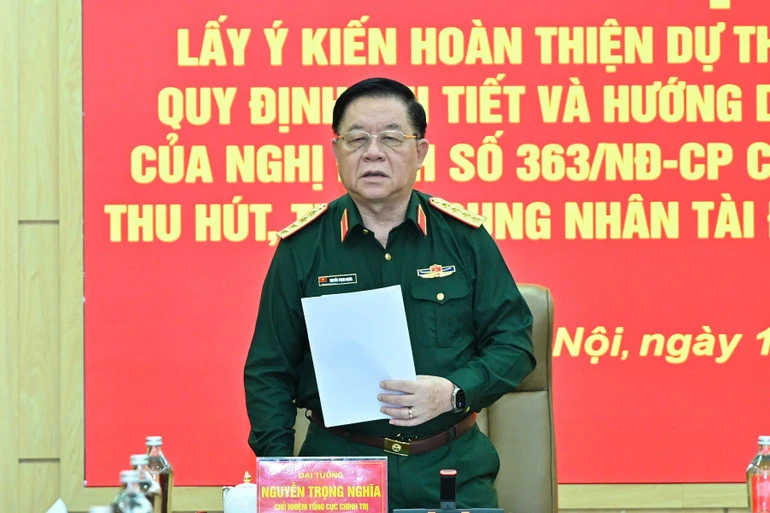 Cần có tư duy đột phá trong thu hút, trọng dụng nhân tài trong Quân đội Cần có tư duy đột phá trong thu hút, trọng dụng nhân tài trong Quân đội