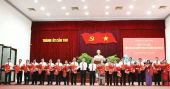 Cần Thơ điều động 60 cán bộ, Phó chủ tịch UBND TP làm Bí thư phường Ninh Kiều