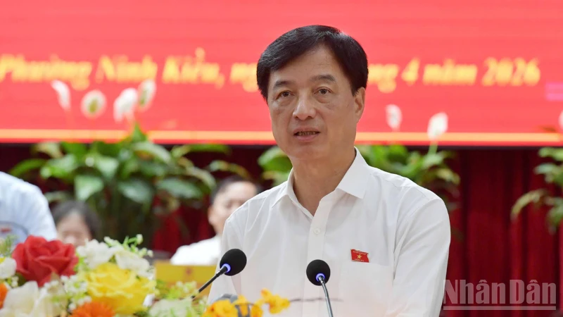 Cần Thơ: Hội nghị tiếp xúc cử tri sau Kỳ họp thứ nhất, Quốc hội khóa XVI Cần Thơ: Hội nghị tiếp xúc cử tri sau Kỳ họp thứ nhất, Quốc hội khóa XVI