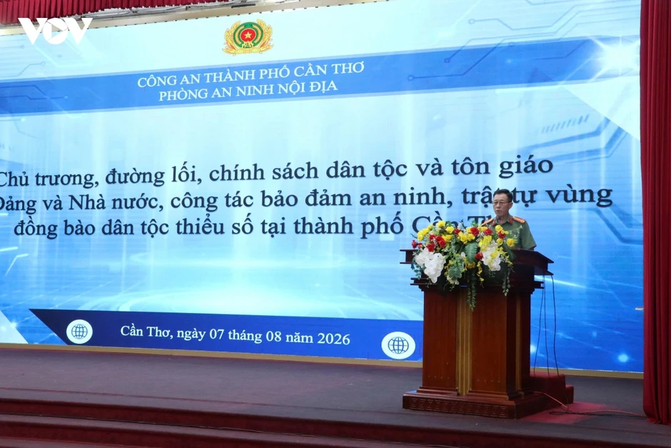 Cần Thơ phát huy vai trò người có uy tín trong đồng bào dân tộc thiểu số Cần Thơ phát huy vai trò người có uy tín trong đồng bào dân tộc thiểu số