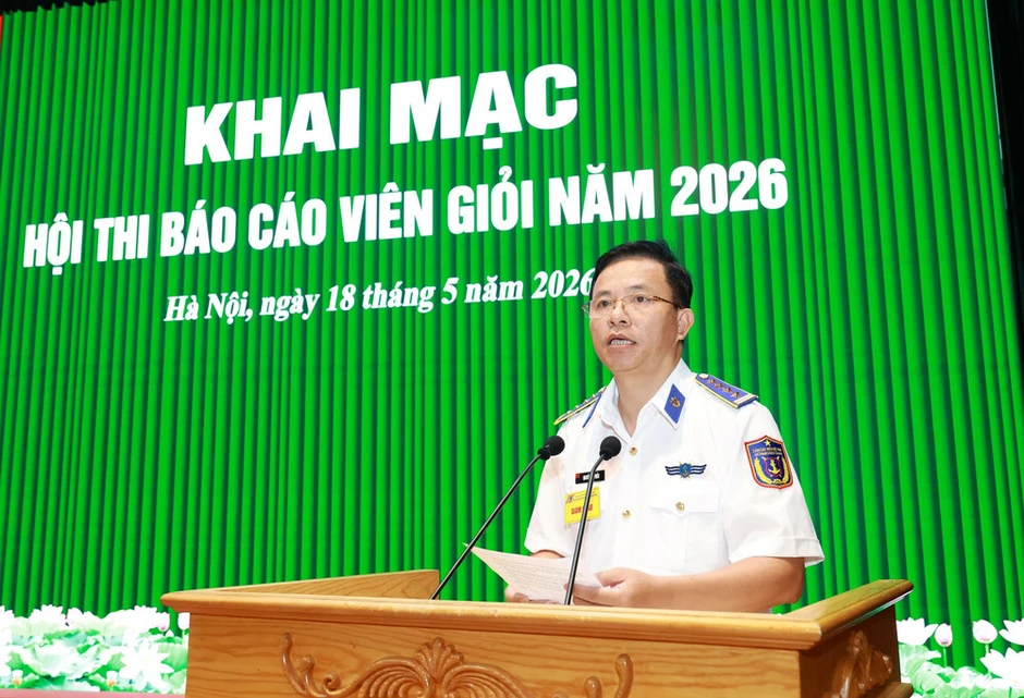 Cảnh sát biển Việt Nam khai mạc Hội thi báo cáo viên giỏi năm 2026 Cảnh sát biển Việt Nam khai mạc Hội thi báo cáo viên giỏi năm 2026