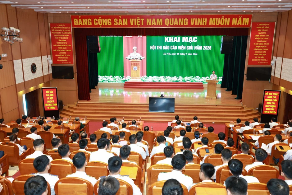 Cảnh sát biển Việt Nam khai mạc Hội thi báo cáo viên giỏi năm 2026 Cảnh sát biển Việt Nam khai mạc Hội thi báo cáo viên giỏi năm 2026