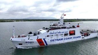Cảnh sát biển Việt Nam khảo sát, nắm tình hình các vùng biển, đảo ven bờ Nam Trung Bộ