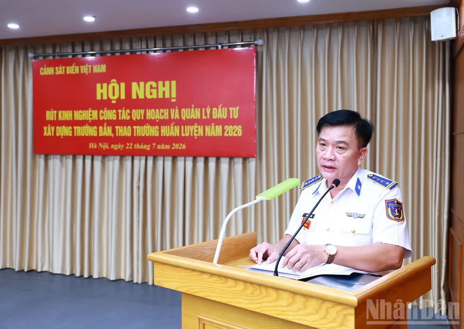 Cảnh sát biển Việt Nam: Nâng cao công tác quy hoạch, quản lý đầu tư xây dựng trường bắn, thao trường huấn luyện Cảnh sát biển Việt Nam: Nâng cao công tác quy hoạch, quản lý đầu tư xây dựng trường bắn, thao trường huấn luyện