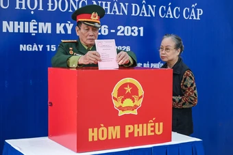 Chạy thử quy trình bỏ phiếu trước giờ G - Báo TinVina