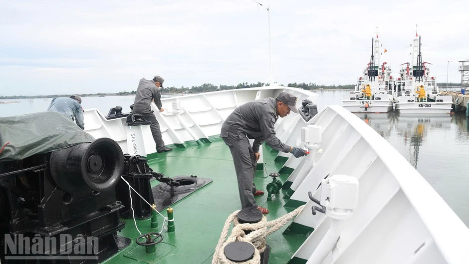 Chi đội Kiểm ngư số 3 sẵn sàng cho Hội thi tàu tốt, hội thao huấn luyện tàu Chi đội Kiểm ngư số 3 sẵn sàng cho Hội thi tàu tốt, hội thao huấn luyện tàu