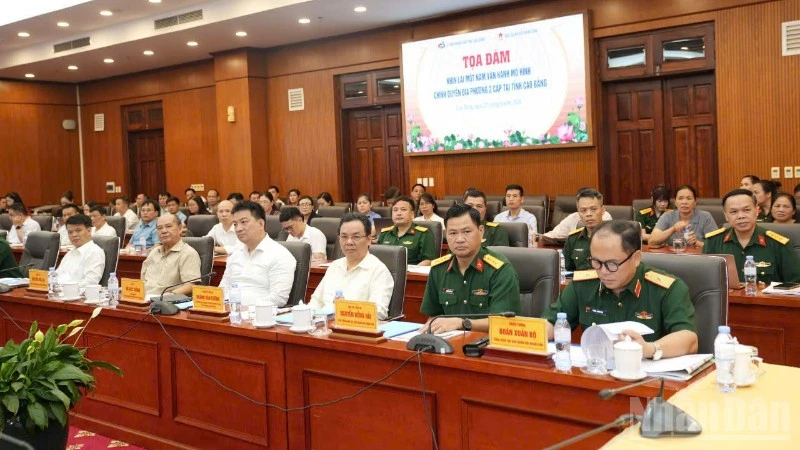Chính quyền địa phương 2 cấp định hình nền tảng tư duy và thể chế quản trị hiện đại Chính quyền địa phương 2 cấp định hình nền tảng tư duy và thể chế quản trị hiện đại