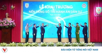 Chính thức vận hành nền tảng số Thi hành án dân sự