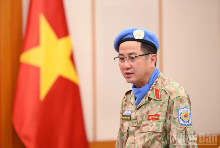 Chủ tịch nước cử hai sĩ quan tham gia hoạt động Gìn giữ hòa bình Liên hợp quốc Chủ tịch nước cử hai sĩ quan tham gia hoạt động Gìn giữ hòa bình Liên hợp quốc