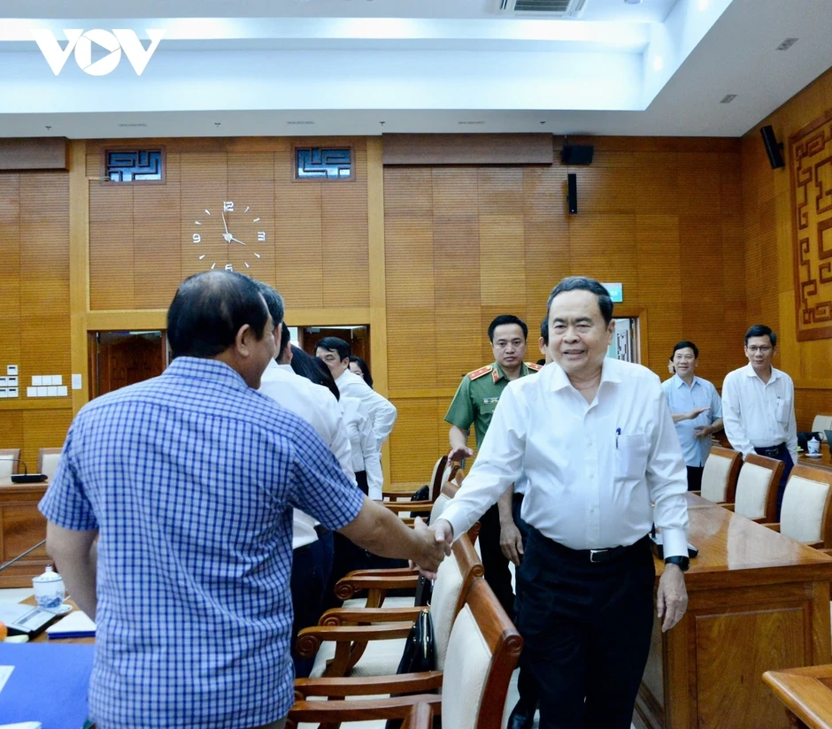 Chủ tịch Quốc hội chủ trì Hội nghị công bố kiểm tra với Ban Thường vụ TP.HCM Chủ tịch Quốc hội chủ trì Hội nghị công bố kiểm tra với Ban Thường vụ TP.HCM