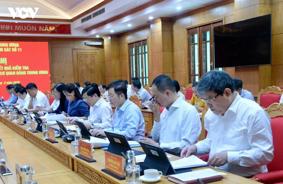 Chủ tịch Quốc hội chủ trì hội nghị kiểm tra Đảng ủy cơ quan Trung ương Chủ tịch Quốc hội chủ trì hội nghị kiểm tra Đảng ủy cơ quan Trung ương