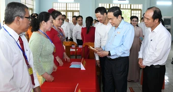 Chủ tịch Quốc hội: Đồng Nai cần phát huy vai trò của linh mục, già làng trong bầu cử