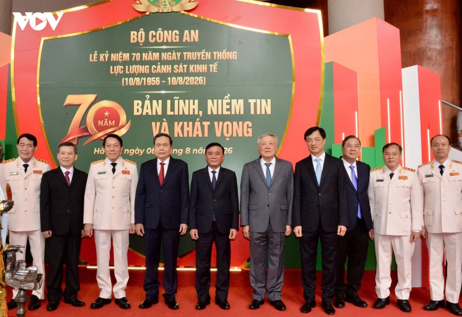 Chủ tịch Quốc hội dự kỷ niệm 70 năm Ngày truyền thống lực lượng Cảnh sát kinh tế