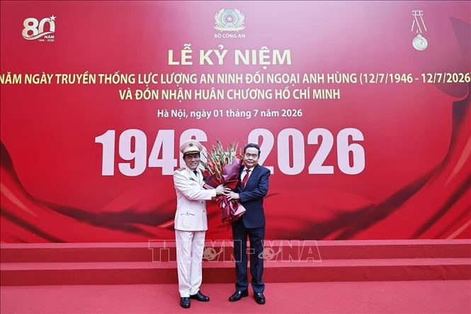 Chủ tịch Quốc hội dự Lễ kỷ niệm 80 năm Ngày truyền thống Lực lượng An ninh đối ngoại Chủ tịch Quốc hội dự Lễ kỷ niệm 80 năm Ngày truyền thống Lực lượng An ninh đối ngoại