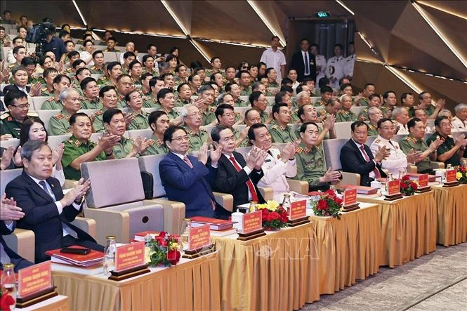 Chủ tịch Quốc hội dự Lễ kỷ niệm 80 năm Ngày truyền thống Lực lượng An ninh đối ngoại Chủ tịch Quốc hội dự Lễ kỷ niệm 80 năm Ngày truyền thống Lực lượng An ninh đối ngoại