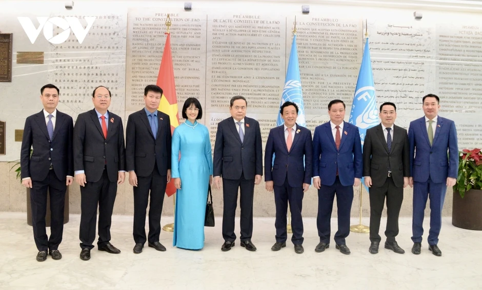 Chủ tịch Quốc hội gặp Tổng Giám đốc FAO Chủ tịch Quốc hội gặp Tổng Giám đốc FAO