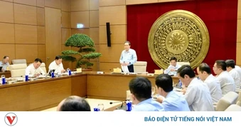 Chủ tịch Quốc hội làm việc với Ủy ban Quốc phòng, An ninh và Đối ngoại