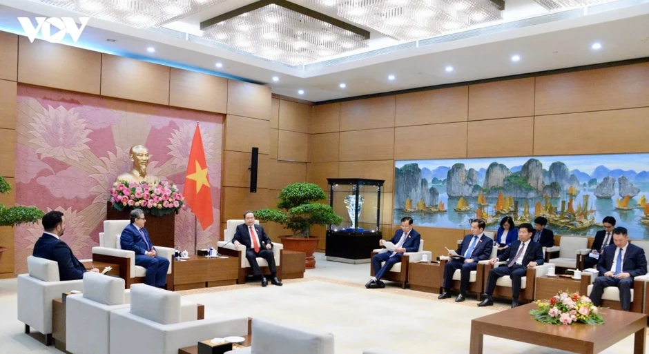 Chủ tịch Quốc hội tiếp Đại sứ Nhà nước Palestine tại Việt Nam Chủ tịch Quốc hội tiếp Đại sứ Nhà nước Palestine tại Việt Nam