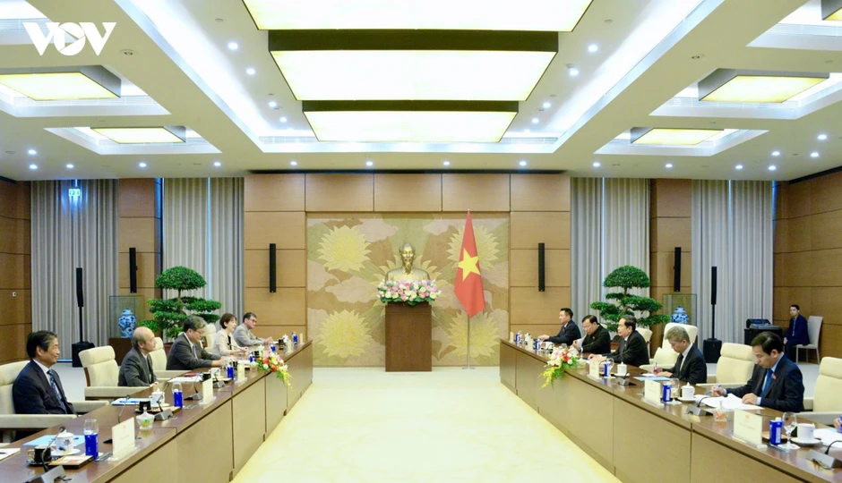 Chủ tịch Quốc hội tiếp Quyền Tổng Thư ký Đảng Dân chủ tự do Nhật Bản Chủ tịch Quốc hội tiếp Quyền Tổng Thư ký Đảng Dân chủ tự do Nhật Bản