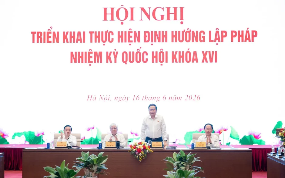 Chủ tịch Quốc hội Trần Thanh Mẫn chủ trì Hội nghị triển khai Định hướng lập pháp nhiệm kỳ khóa XVI Chủ tịch Quốc hội Trần Thanh Mẫn chủ trì Hội nghị triển khai Định hướng lập pháp nhiệm kỳ khóa XVI