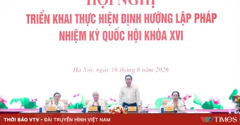 Chủ tịch Quốc hội Trần Thanh Mẫn chủ trì Hội nghị triển khai Định hướng lập pháp nhiệm kỳ khóa XVI