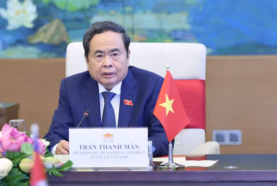 Chủ tịch Quốc hội Trần Thanh Mẫn chủ trì lễ đón Chủ tịch Quốc hội Campuchia Samdech Khuon Sudary Chủ tịch Quốc hội Trần Thanh Mẫn chủ trì lễ đón Chủ tịch Quốc hội Campuchia Samdech Khuon Sudary