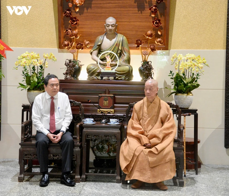Chủ tịch Quốc hội Trần Thanh Mẫn chúc mừng Đại lễ Phật đản tại TP. Hồ Chí Minh Chủ tịch Quốc hội Trần Thanh Mẫn chúc mừng Đại lễ Phật đản tại TP. Hồ Chí Minh