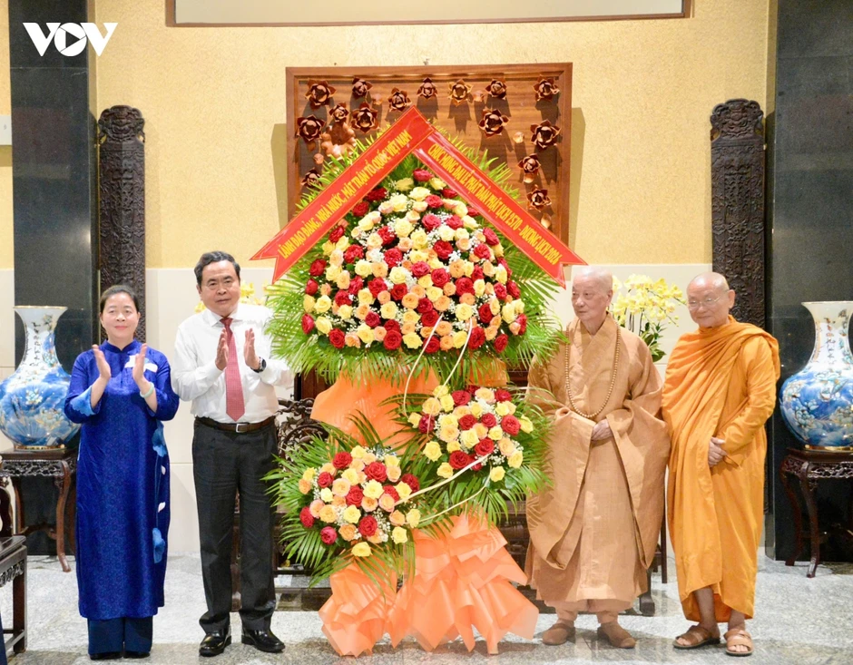 Chủ tịch Quốc hội Trần Thanh Mẫn chúc mừng Đại lễ Phật đản tại TP. Hồ Chí Minh Chủ tịch Quốc hội Trần Thanh Mẫn chúc mừng Đại lễ Phật đản tại TP. Hồ Chí Minh