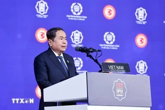 Chủ tịch Quốc hội Trần Thanh Mẫn có bài phát biểu quan trọng tại IPU-152